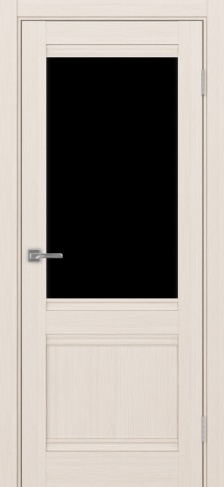 Полотно Турин 502U.21 ясень перламутровый Цвет Ясень перламутр Размер 700х2000мм Покрытие Экошпон Стекло Черное