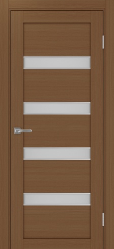 Полотно Турин 505 АПС SC орех Размер 600х2000мм Покрытие Экошпон Стекло Матовое