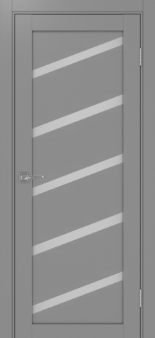 Полотно Турин 506 У серый Размер 800х2000мм Покрытие Экошпон Стекло Матовое