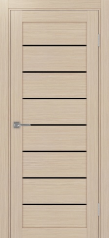 Полотно Турин 508 дуб белёный Цвет Дуб белёный Размер 700х2000мм Покрытие Экошпон Стекло Черное