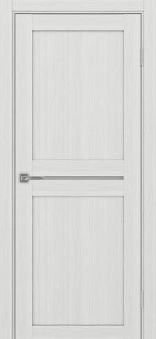 Полотно Турин 520.121 ясень серебристый Размер 700х2000мм Покрытие Экошпон Стекло Матовое