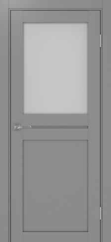 Полотно Турин 520.211 серый Размер 700х2000мм Покрытие Экошпон Стекло Матовое