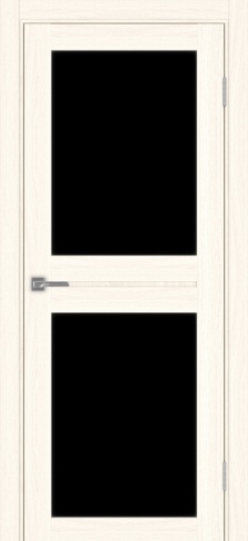 Полотно Турин 520.212 ясень светлый Размер 600х2000мм Покрытие Экошпон Стекло Черное