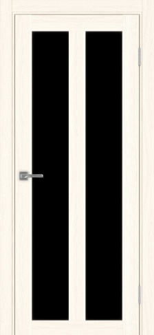 Полотно Турин  521.22 ясень светлый Размер 700х2000мм Покрытие Экошпон Стекло Черное