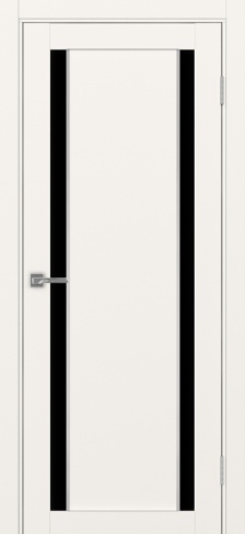 Полотно Турин  522.212АПП бежевый Цвет Бежевый Размер 800х2000мм Покрытие Экошпон Стекло Черное