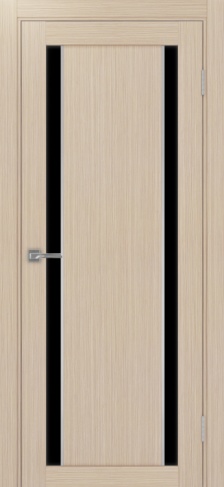 Полотно Турин  522.212АПП дуб белёный Цвет Дуб белёный Размер 800х2000мм Покрытие Экошпон Стекло Черное