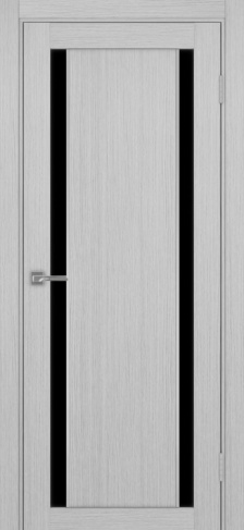 Полотно Турин  522.212АПП дуб серый Цвет Дуб серый Размер 800х2000мм Покрытие Экошпон Стекло Черное